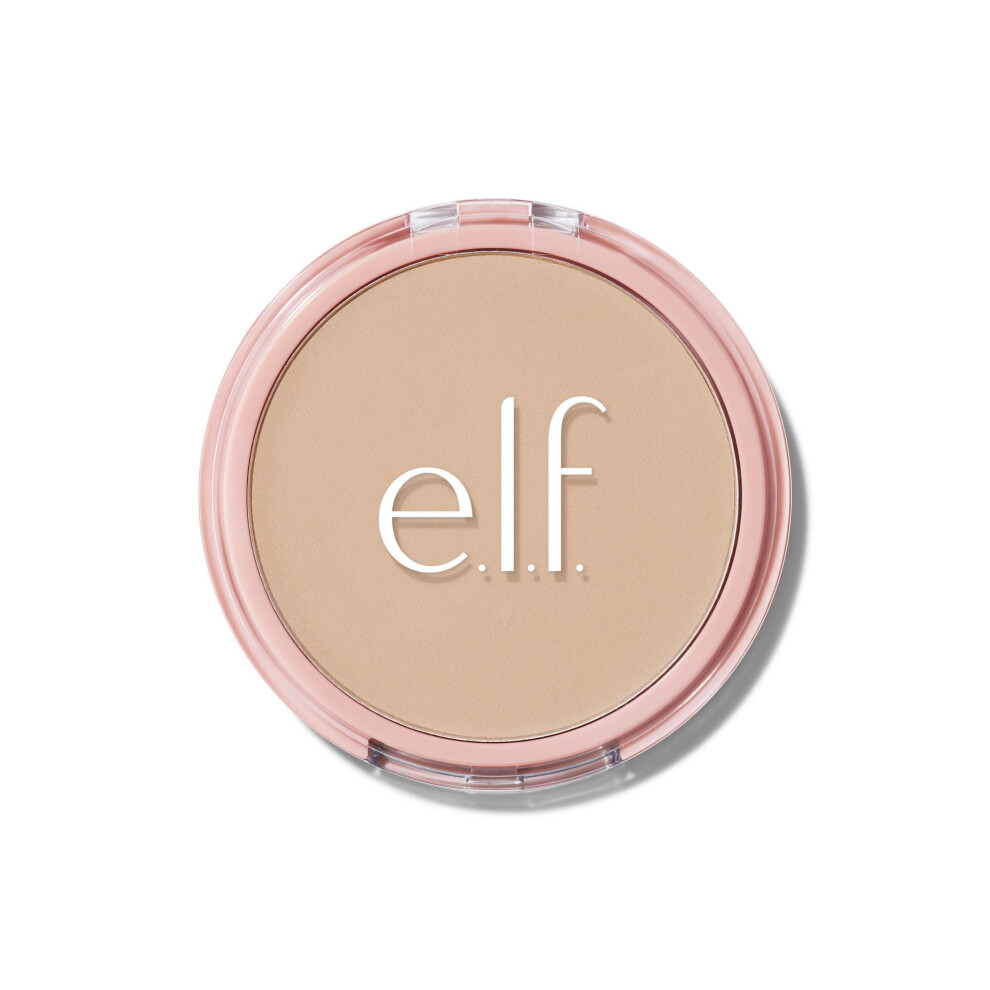 E.l.f. Light Halo Glow Powder Filter, Pressed Finishing Powder, Buildable Coverage, Crease-Resistant, Blurs The Appearance Of Pores