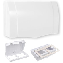 Plug Socket Covers UK - Universal Prevents Tampering Accidents Plug Covers for Sockets UK Switch Protector Box for Home Safety Baby
