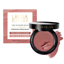 LAURA GELLER NEW YORK The Wonder Balm Blush Complexion Enhancer - Hydrating Weightless Subtle Hint of Color + Glow for Mature Skin - Vegan Squalane
