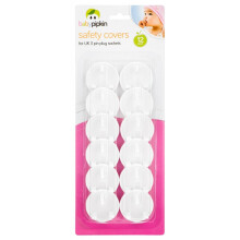 ALANNAHS ACCESSORIES 12 X Home Socket Plug Safety Covers Baby & Child Proof 3 Pin Proof Guard Protect