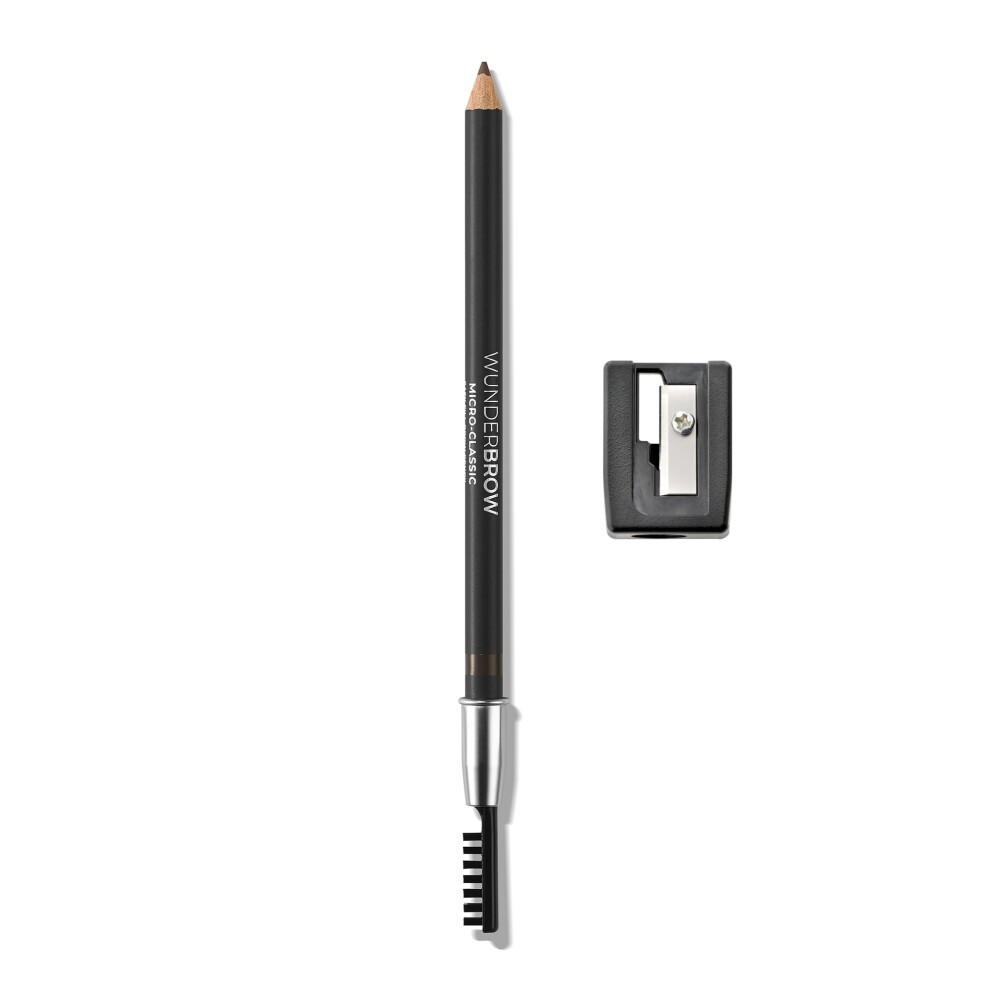 Wunderbrow Micro-Classic Brow Pencil, 2.5Mm Tip For Precision Filling, Sharpener Included, Vegan And Cruelty Free (Brunette)