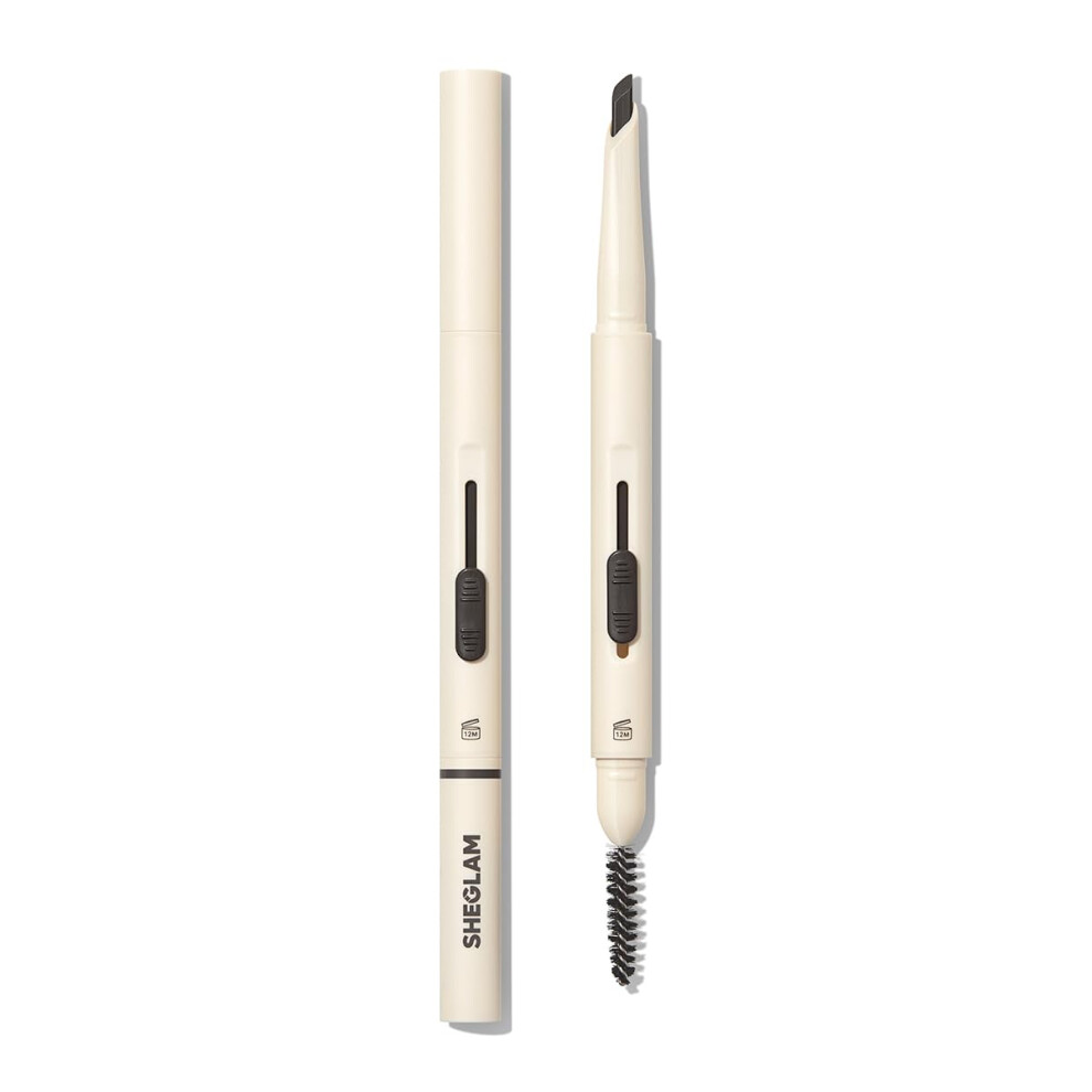Sheglam Better Brows Long Lasting Eyebrow Pencil Dual, Waterproof-Espresso