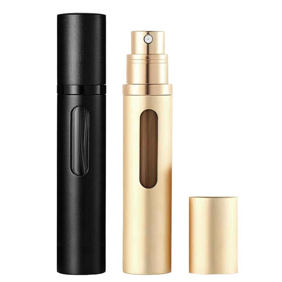 Joomoko Perfume Atomiser 10Ml, Perfume Travel Bottle, Atomiser Spray Bottle, Refillable & Travel Size Perfume Bottle Easy To Refill Travel Atomiser