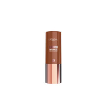 L'Oréal Paris Bronzer Stick, Lumi Bronze Le Stick Soleil, Cream-to-Powder Bronzer Stick, Sunkissed Glow, Buildable, blendable and Never Cakey