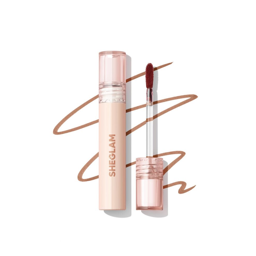 Sheglam Cream Fall In Line Peel Off Lip Liner Stain Long Lasting Transfer-Proof Nude Lip Tint-Brownie Points