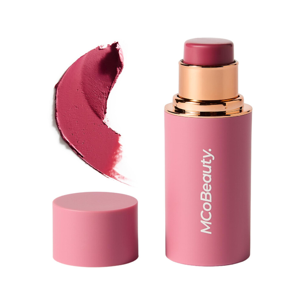 Mcobeauty Cream - Baby Face Multiuse Stick For Lips And Cheeks - Blush Stick In Deep Rose Shade - Contains Moisturising Jojoba Seed Oil