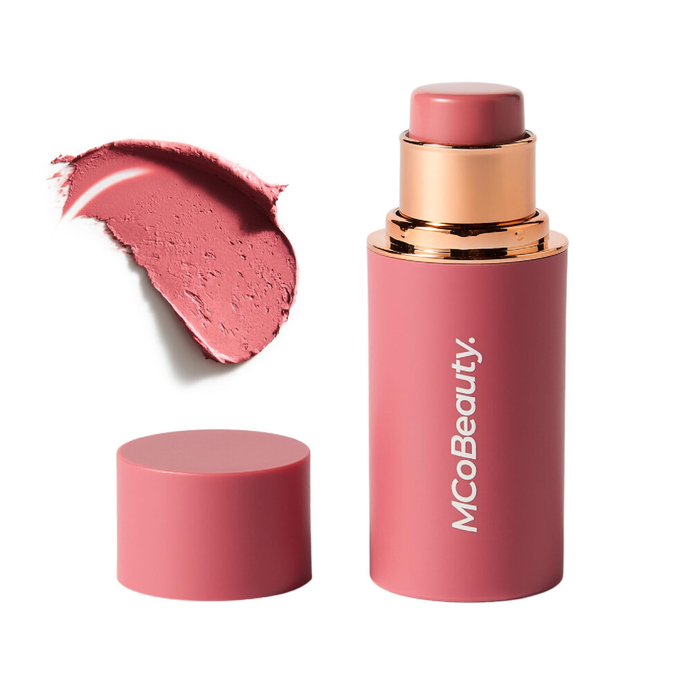 Mcobeauty Cream/Pink - Baby Face Multiuse Stick For Lips And Cheeks - Blush Stick In Rose Shade - Contains Moisturising Jojoba Seed Oil