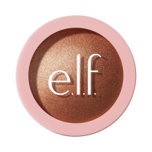 e.l.f. Halo Glow Silky Powder Highlighter, Long-Lasting Luminous Face Finish, Cake-Resistant with Micro-Shimmer, Vegan & Cruelty-Free, Coppertunist