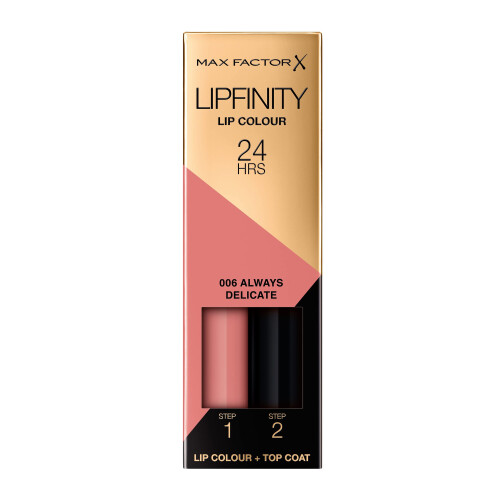Max Factor Max Factor Always Delicate Lipfinity Lipstick Number 6