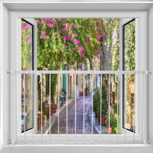 Window Security Bars, Fairy Baby French Balcony Railing Indoor Window