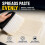 Wallpaper Paste Kit - Includes 10 Roll Adhesive Paste and Wallpaper Kit Containing Smoother, Roller, Hanging Brush, Scraper, Trimmer and Gloves 3
