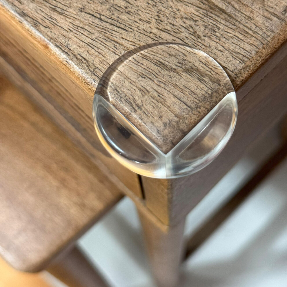 4 Pcs Soft And Transparent Corner Guard, Furniture Sharp Corner Guard For Keep Baby Safe, Table & Furniture Corner Protector For Kids Coody