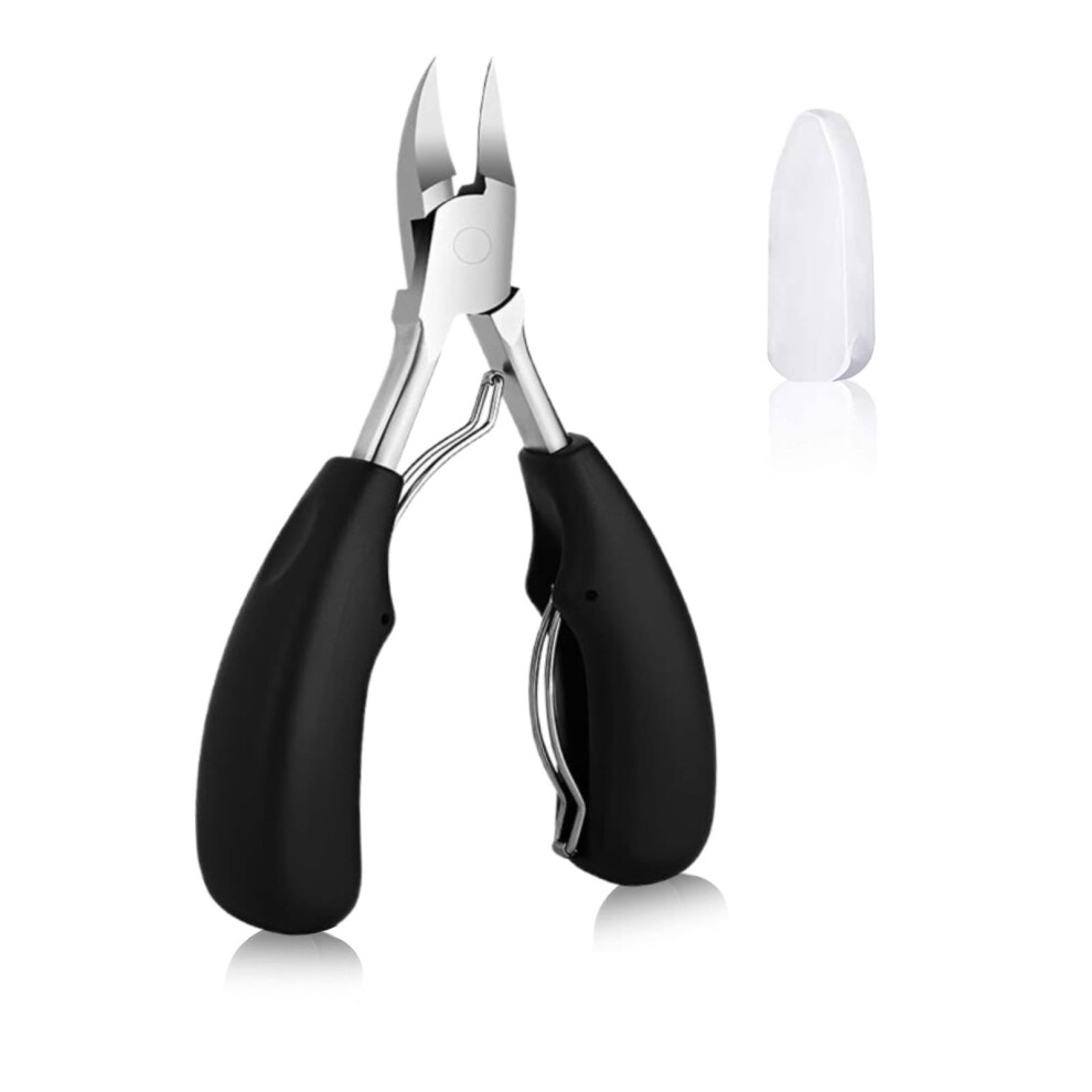 Ombrisa Heavy Toe Nail Clippers For Thick Nails, Heavy Duty Ingrown Toenail Clippers, Professional Nail Cutter Nail Scissors For Toenails
