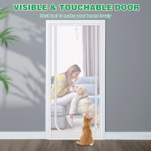 MYPIN Upgraded 355X82” Heavy Duty Magnetic Screen Door for Cats Antimo