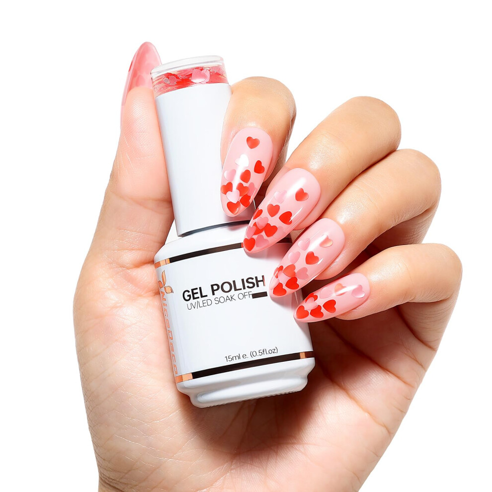Nicedeco Gel Nail Polish, 15Ml Uv/Led Soak-Off Gel Polish Nail Art Manicure Pedicure, Salon & Home Use - Long Lasting & Easy To Apply 332