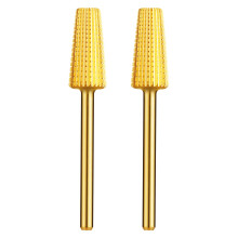E Files Bits, JCMaster2pcs Nail Drill Bits Set, 3/32" Universal Size, Professional Tungsten Nail Bits for Electric Nail Files