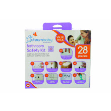 Dreambaby Bathroom Safety Essentials Kit - 28 Pcs Value Pack - Model F70244