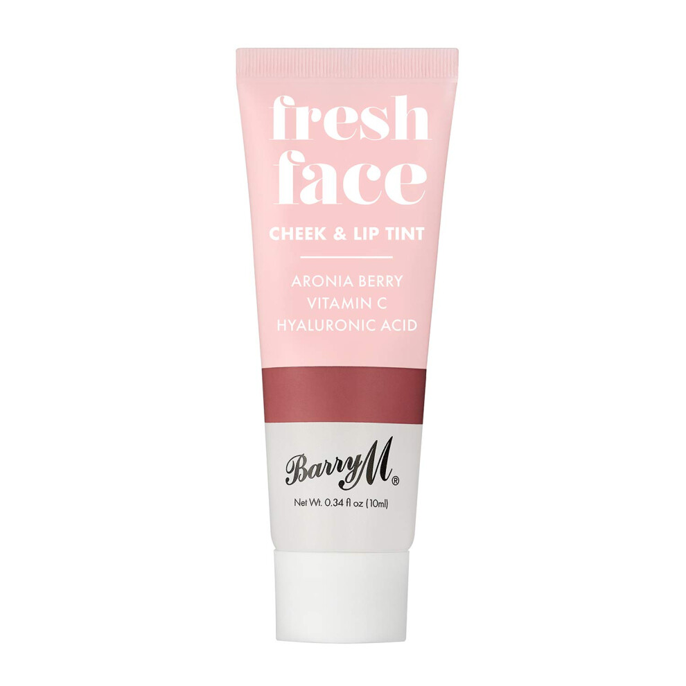 Barry M Cosmetics Fresh Face Cheek And Lip Tint Radiant Dewy Skin With Blendable Formula Shade, Deep Rose, 1 Count