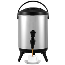 Insulated Beverage Dispenser 2 Gal Stainless Steel