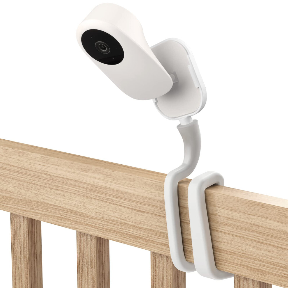 Baby Monitor Mount For Nooie Baby Monitor 1080P，Flexible Mounting Mount For Nooie Baby Monitor Tiuihu