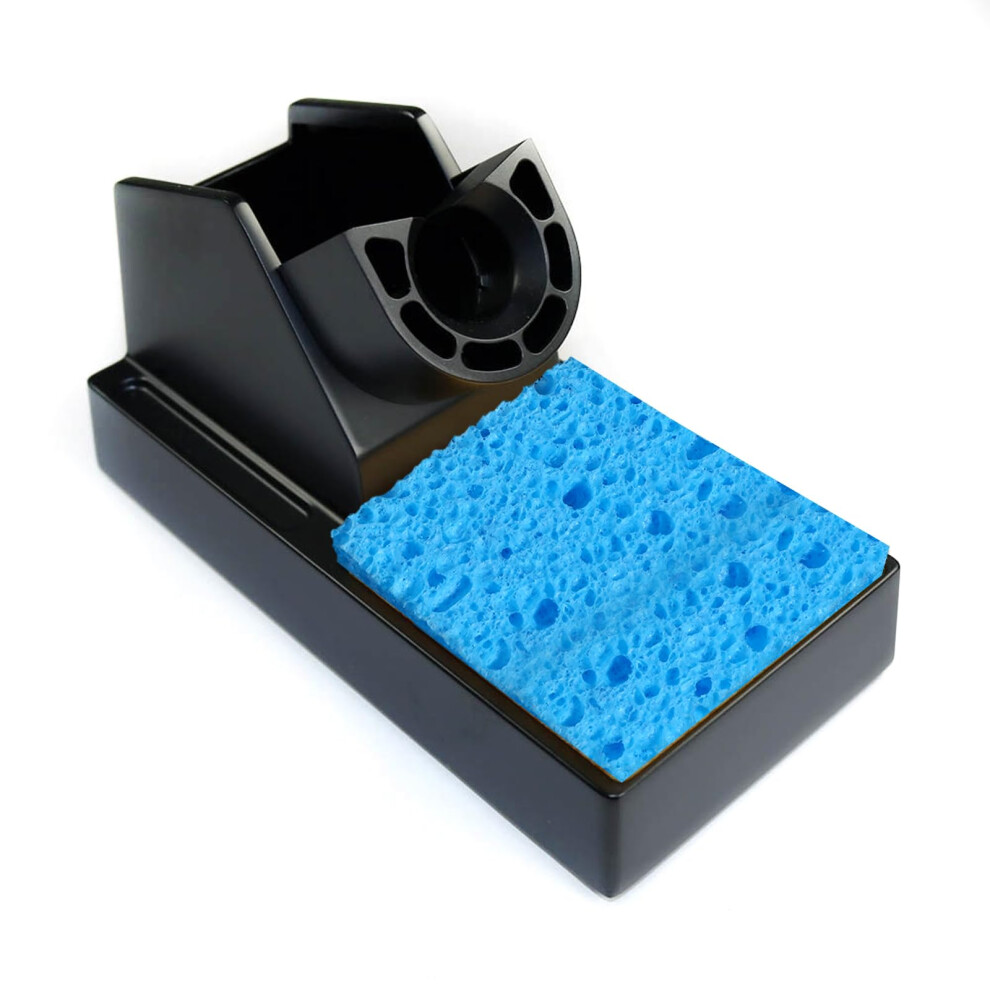 20Pcs Cleaning Solder Sponge, Special High Temperature Sponge, 40X60x10mm For Soldering Rework Station Iron Tips Cleaner Half Round, Blue 5051226573859