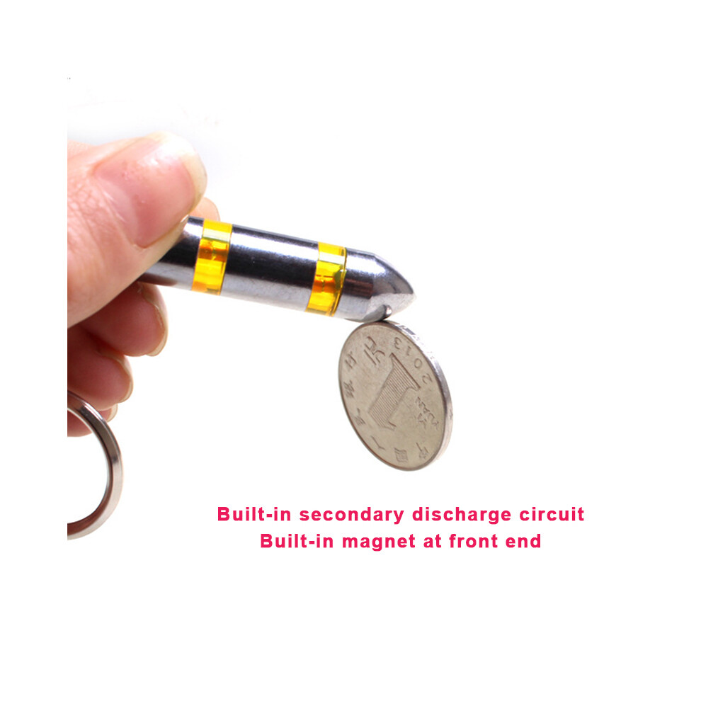 (Green) Anti-Static Keychain Discharger - Static Eliminator For Humans & Cars Green 123643755059