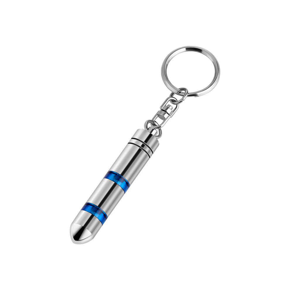 (Blue) Anti-Static Keychain Discharger - Static Eliminator For Humans & Cars Blue 123643755042