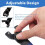 GZSYWZ Angle Grinder Spanner - Universal Grinder Wrench Angle Grinder Adjustable Spanner Non-Slip Locknut Wrench Multi-Function Spanner (Blue Black) 3