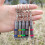 (Red) Static Eliminator Human Static Discharger Car Discharge Static Bar Keychain 8