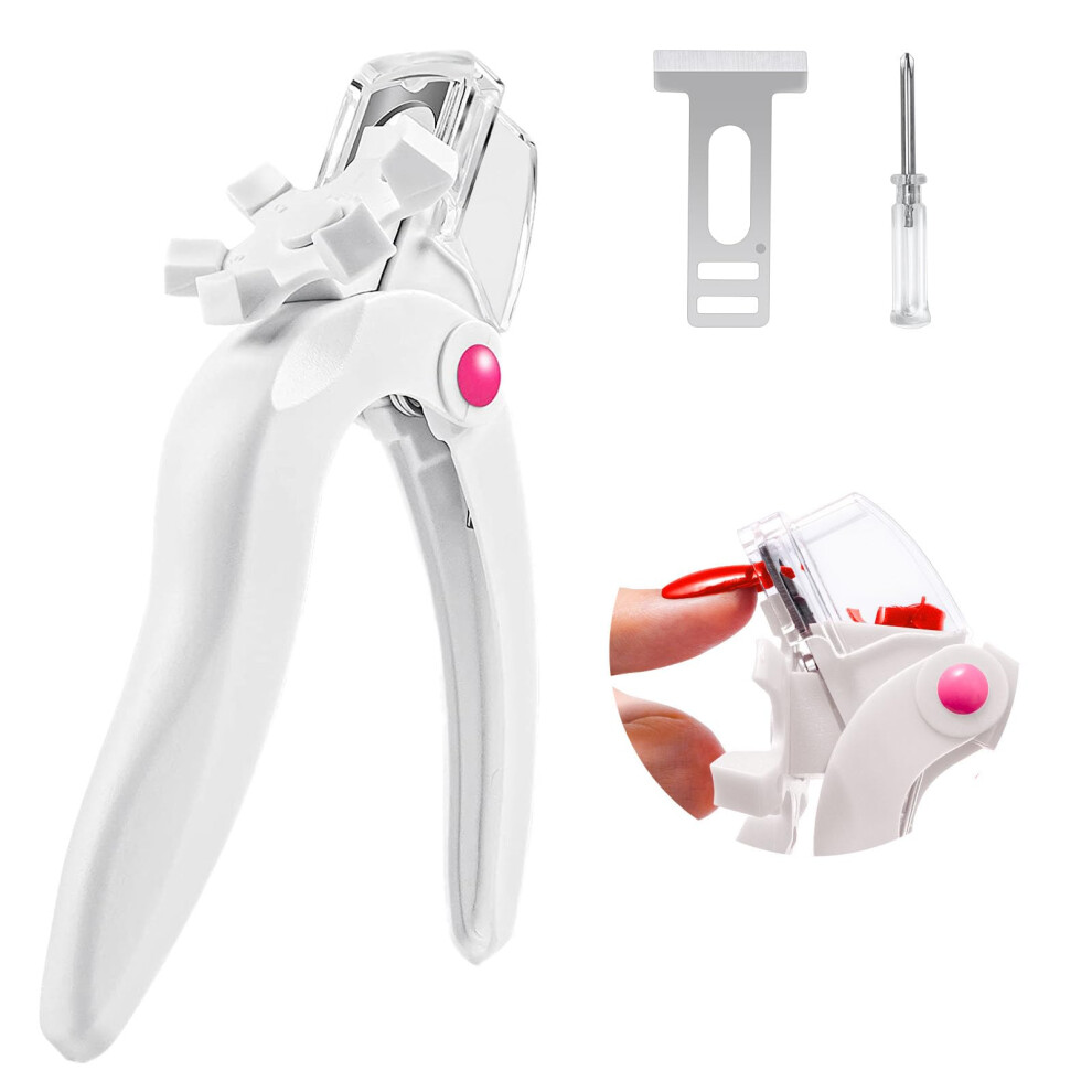 Melodysusie Nail Clippers Tip Cutters For Acrylic False Fake Gel Artificial Nails Rustproof Sharp Professional Manicure Pedicure Trimmer Nail Care