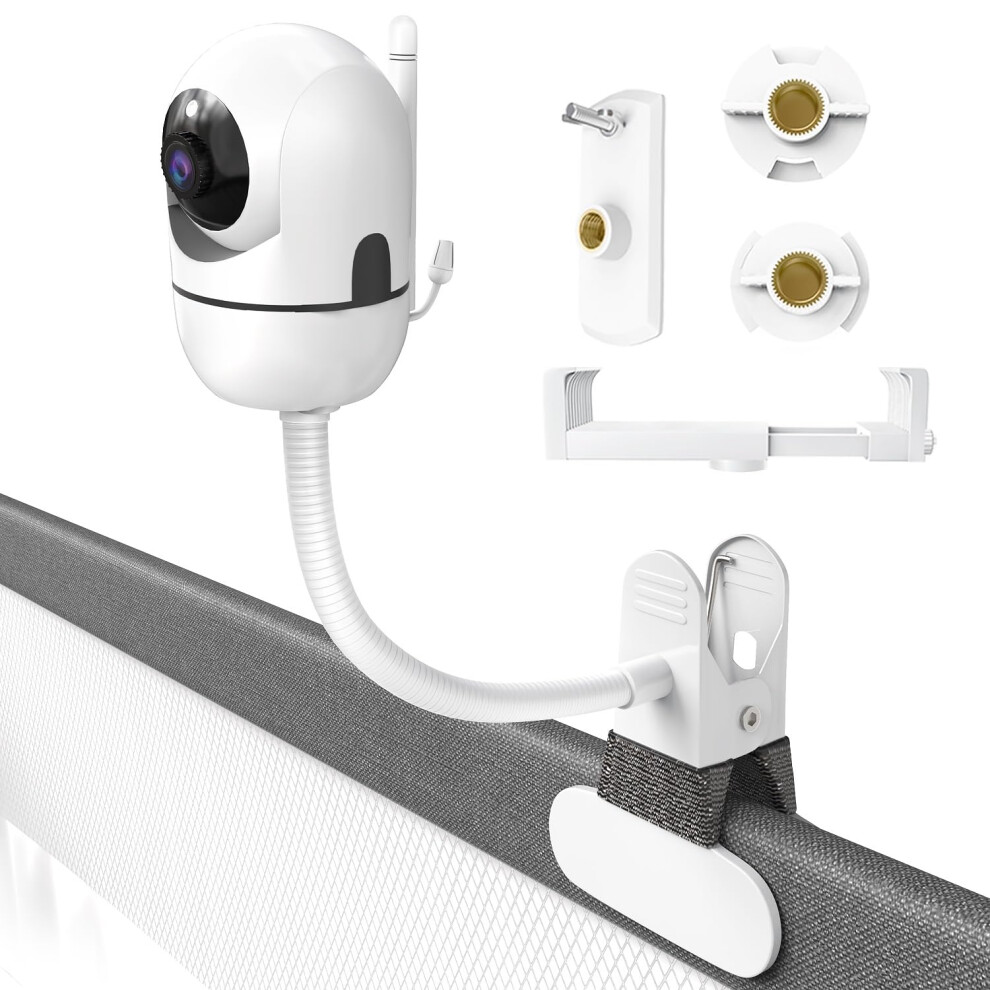 Flexible Baby Monitor Mount Compatible With Hellobaby Hb6550/Hb65/Hb6560/Hb40/Hb6339,Anmeate Sm935e,Infant Optics Dxr-8 Pro Baby Monitor Stand Yaekea