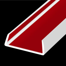Rubber Edge Trim, Flexible Self Adhesive U Shaped Peel and Stick Edge Banding, 50mm(2") Big Size U Channel Edge Protector