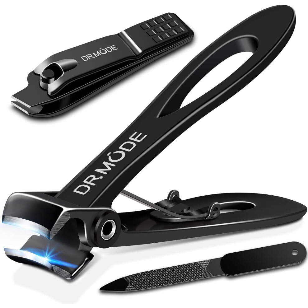 Drmode Nail Clippers For Thick Nails - Large Toe Nail Clippers For Thick Nail With 16Mm Wide Jaw Opening