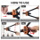 HARDELL Rivet Nut Tool Kit 14 Rivnut Tool Kit with 164 PCS Rivet Nuts 2