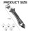 6 Pcs Silicone Remover Tool, Professional Sealant Removal Tool With 5 Replaceable Silicones Pads 2