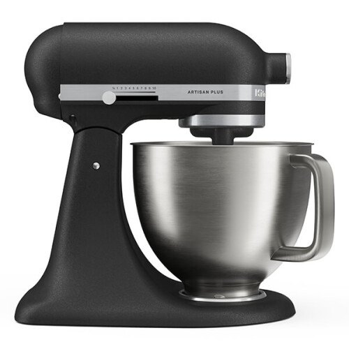 KitchenAid KitchenAid Artisan Plus Cast Iron Black 4.7L Tilt Head Stand Mixer 1