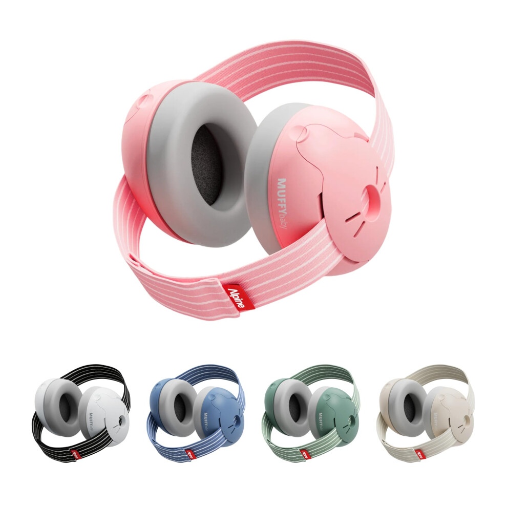 Muffy Baby Ear Defender For Babies And Toddlers Up To 48 Months - Ce & Ukca Certified - Noise Reduction Earmuffs Unisex Kids Alpine