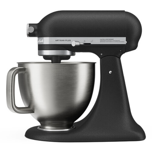 KitchenAid KitchenAid Artisan Plus Cast Iron Black 4.7L Tilt Head Stand Mixer 2