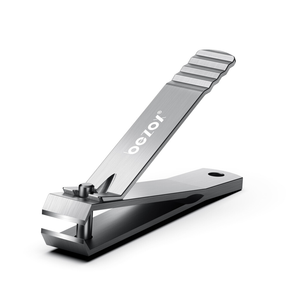 Bezox Heavy Duty Straight Blade Nail Clippers For Thick Toenails, Professional Stainless Steel Fingernail Toenail Clippers Trimmers