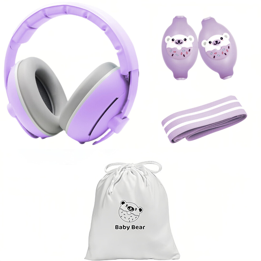 Baby Ear Defender 2-In-1 For Babies And Toddlers Up To 4 Years,Ce & En71 Certified Unisex Kids Boenfu