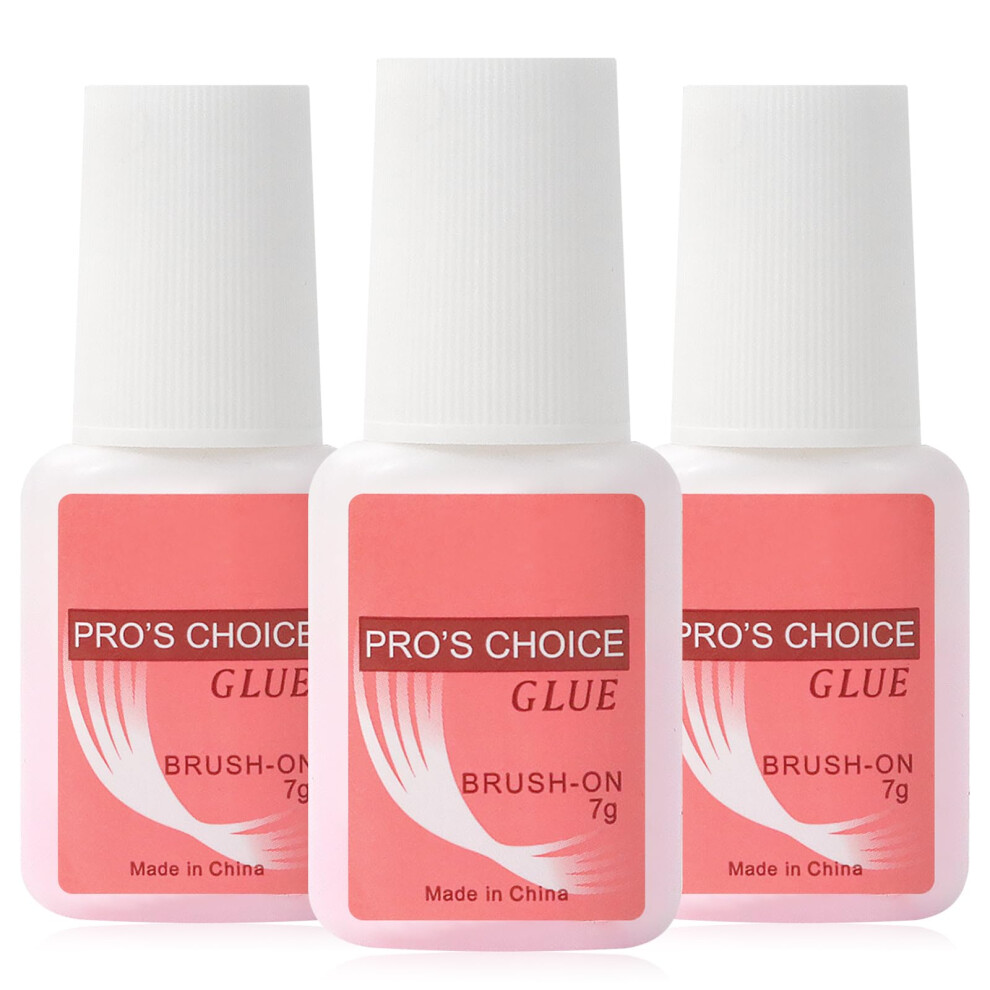Sularpek 3-Piece Strong Nail Glue For Artificial Tips And Professional Manicure