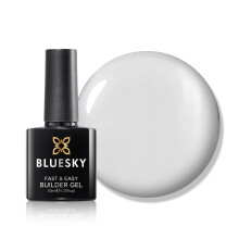Bluesky All in One Fast & Easy Builder Gel 10ml, Clear, Nail Strengthener and Extender for Long, Strong Nails & Nail Extensions, Professional
