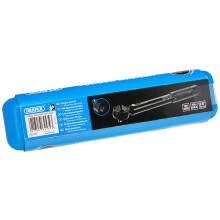 Draper BTW 3/8" Square Drive Torque Wrench | Micrometre Reversible Hand Tool | 10Nm-80Nm Mechanics Car Tools | Professional Blow Mould Storage Case