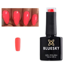 Bluesky Nail Gel Polish Coral Peachy Pink Blossom Dence Range SPRING SUMMER COLOR DC55 UV LED Soak Off 10ml