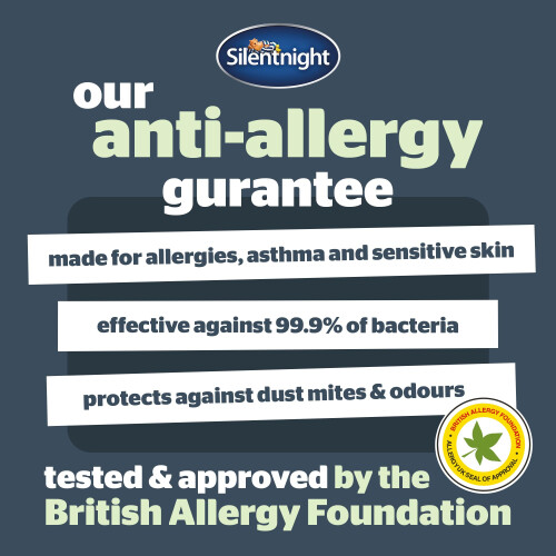 Silentnight Silentnight Anti Allergy Soft Pillows 2 Pack - Soft Support Pillows with Bouncy 2