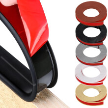 HeiPen U-Shape Furniture Edge Banding, 3m*30mm TPE Self Adhesive Rubber Edge Trim