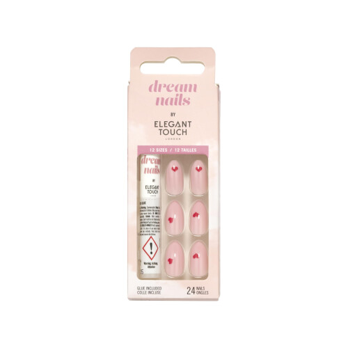 Elegant Touch Elegant Touch Dream Nails - Red Hearts