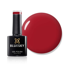 Bluesky Gel Nail Polish, Pillar Box D160, Bright Red, Long Lasting, Chip Resistant, 10 ml (Requires Drying Under UV LED Lamp)