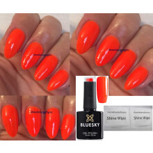 Bluesky Bright Orange Neon 05 Nail Gel Polish UV LED Soak Off 10ml