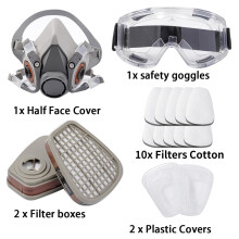 Wytcyic Reusable Respirаtor Gas Cover Organic Vapor Mask and Dustproof